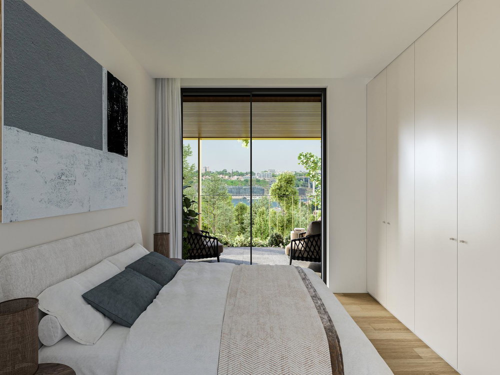 1 bedroom apartment with outdoor area. next to the Douro Marina