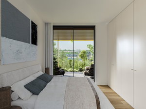 1 bedroom apartment with outdoor area. next to the Douro Marina