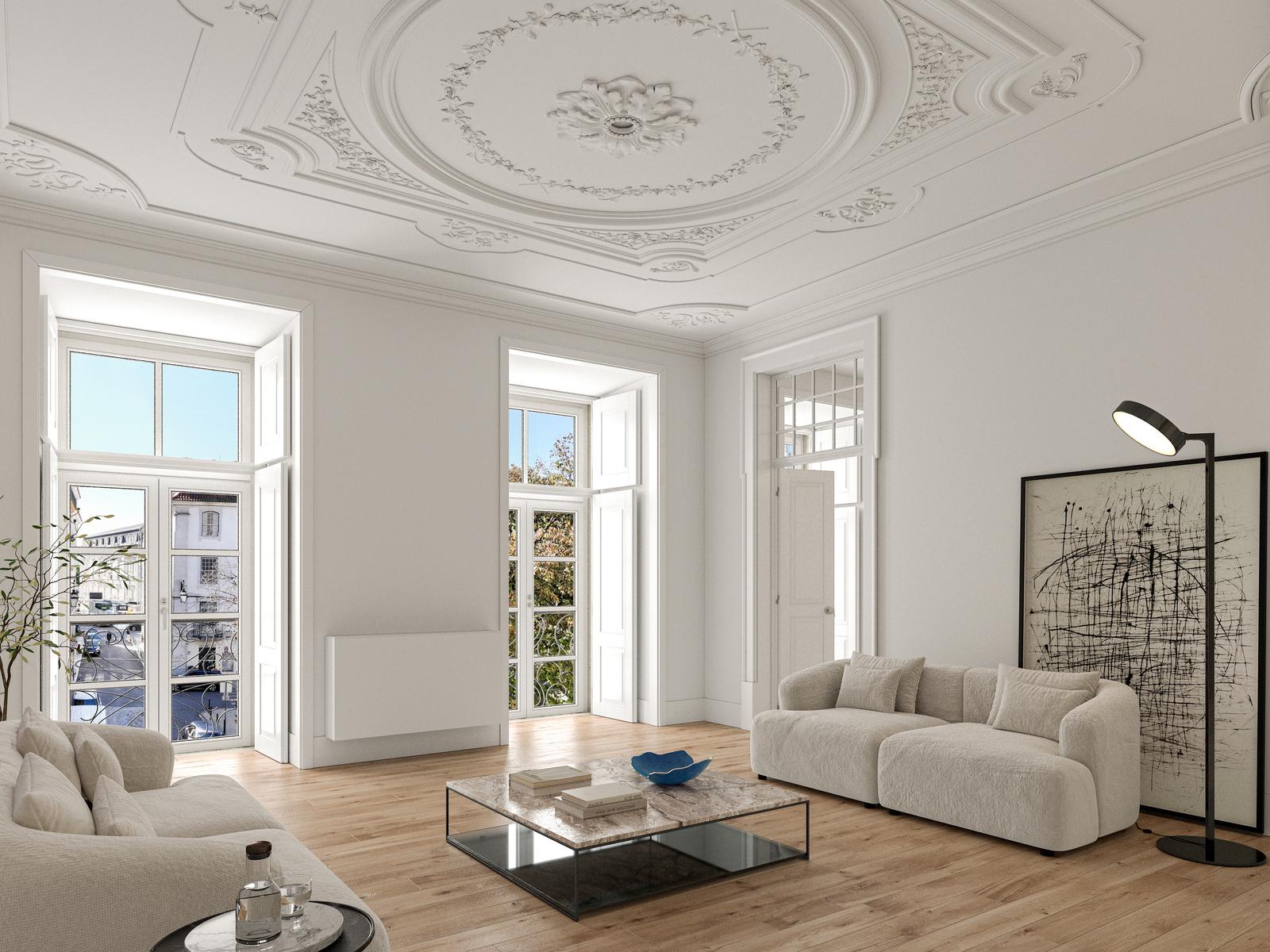 2 bedroom flat in a new development next to Cais do Sodré Lisbon
