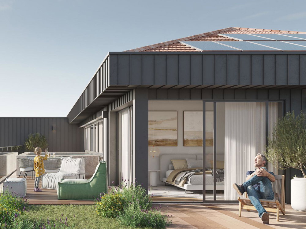 4 bedroom penthouse in new development in Alvalade, Lisbon