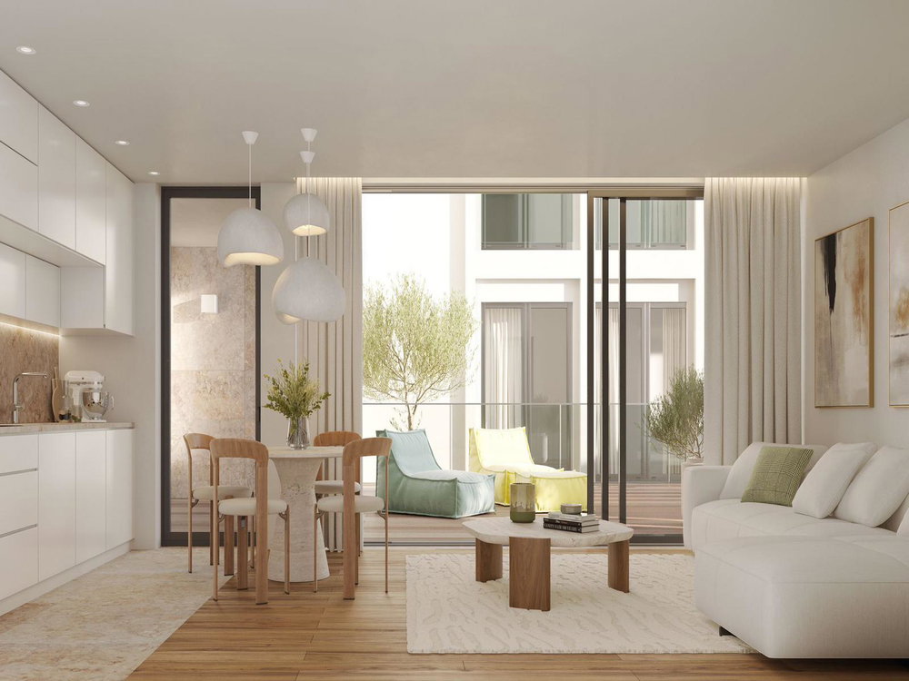 4 bedroom penthouse in new development in Alvalade, Lisbon