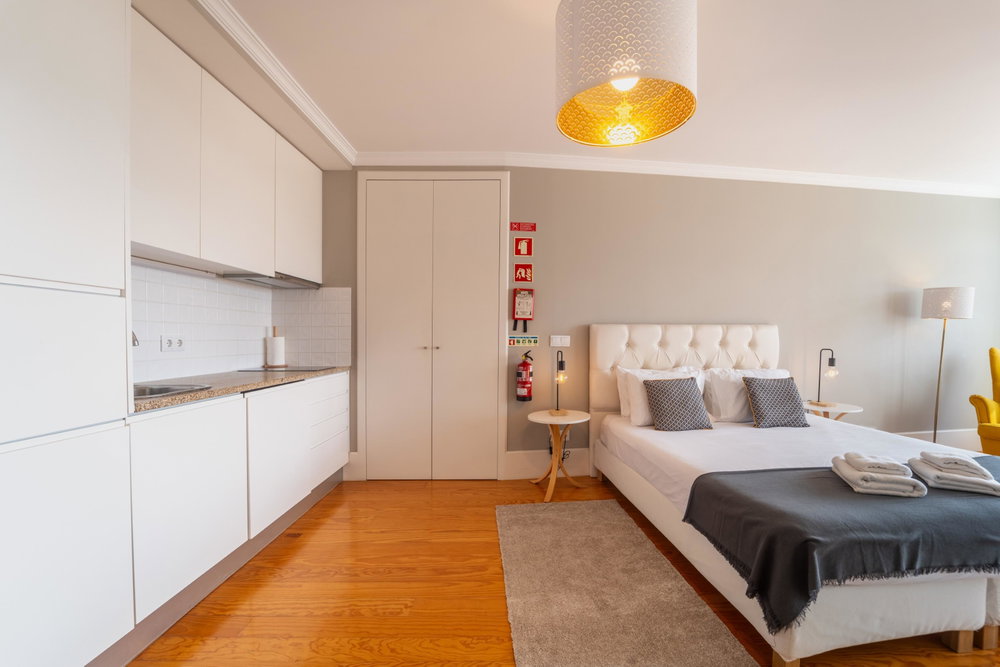 Studio apartment in the center of Porto