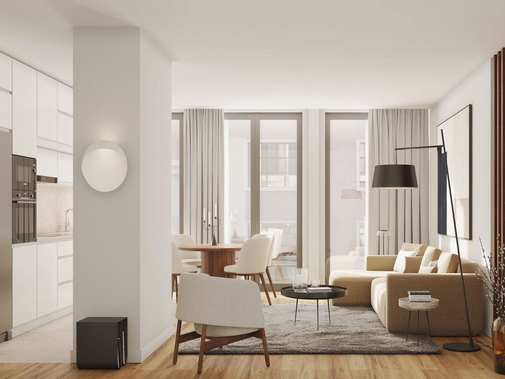 3 bedroom duplex flat with balcony in new development in Alvalade, Lisbon 3445555583