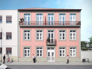 Sudio flat in a new development, in Porto