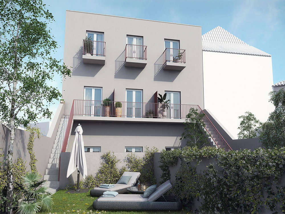 Sudio flat in a new development, in Porto
