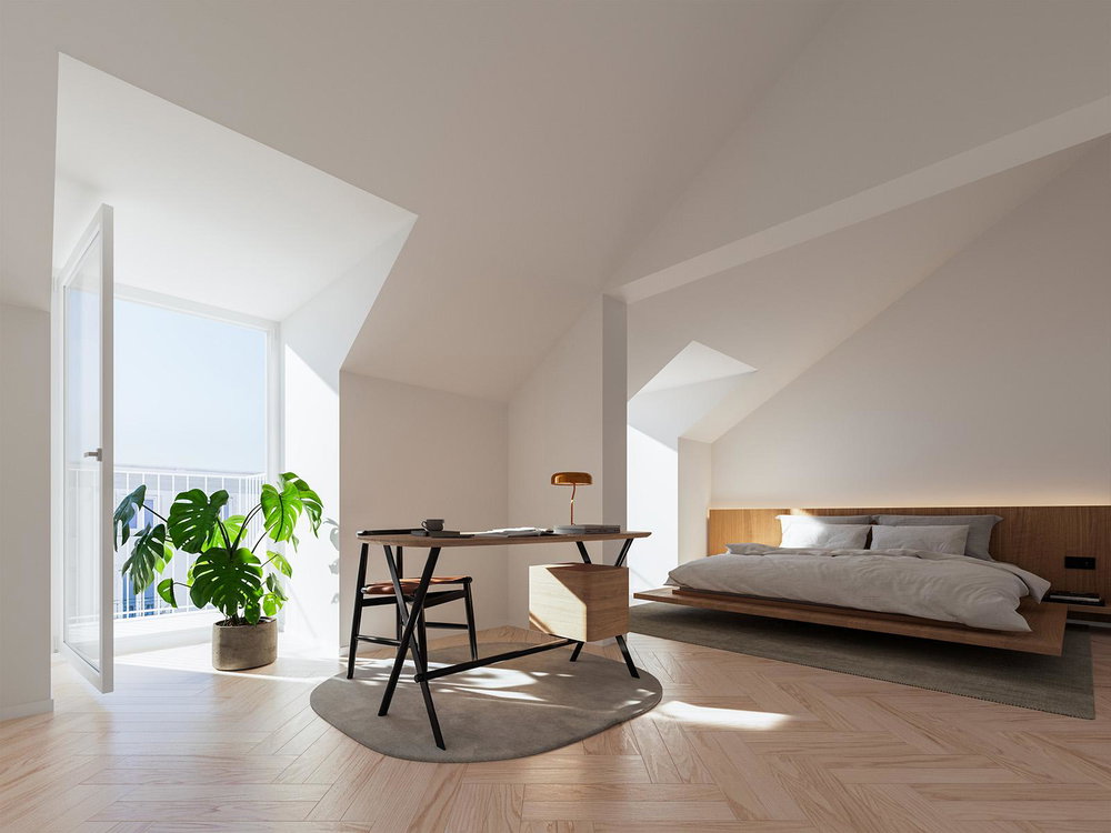 2 bedroom flat with balcony and parking, located in Alcântara, Lisbon
