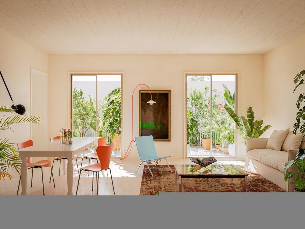 2 bedroom flat with balcony in new development in Marvila 932671218