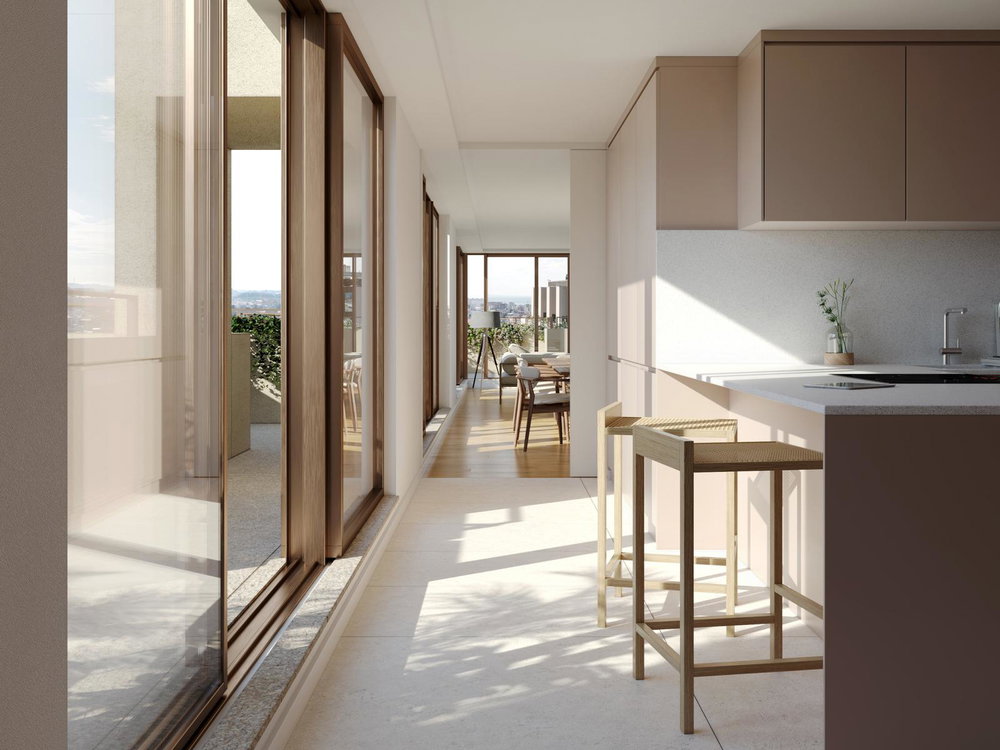 3 Bedroom Duplex Apartment with Terrace, in Leça da Palmeira