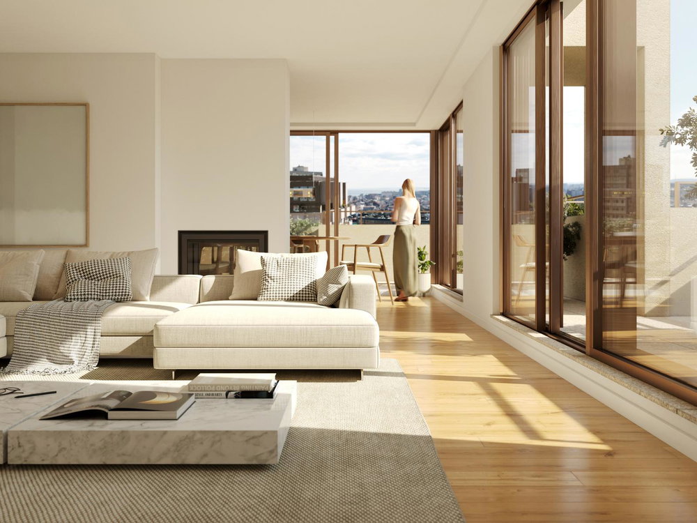 4 Bedroom Duplex Apartment with Terrace, in Leça da Palmeira 490397685