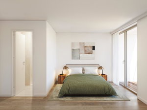 2 bedroom flat with balcony in new development in Campo Grande 3007399935