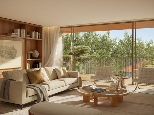 3 bedroom flat with garden, in Foz, Porto