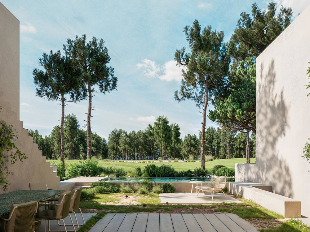 4 bedroom villa with swimming pool in new development in Aroeira