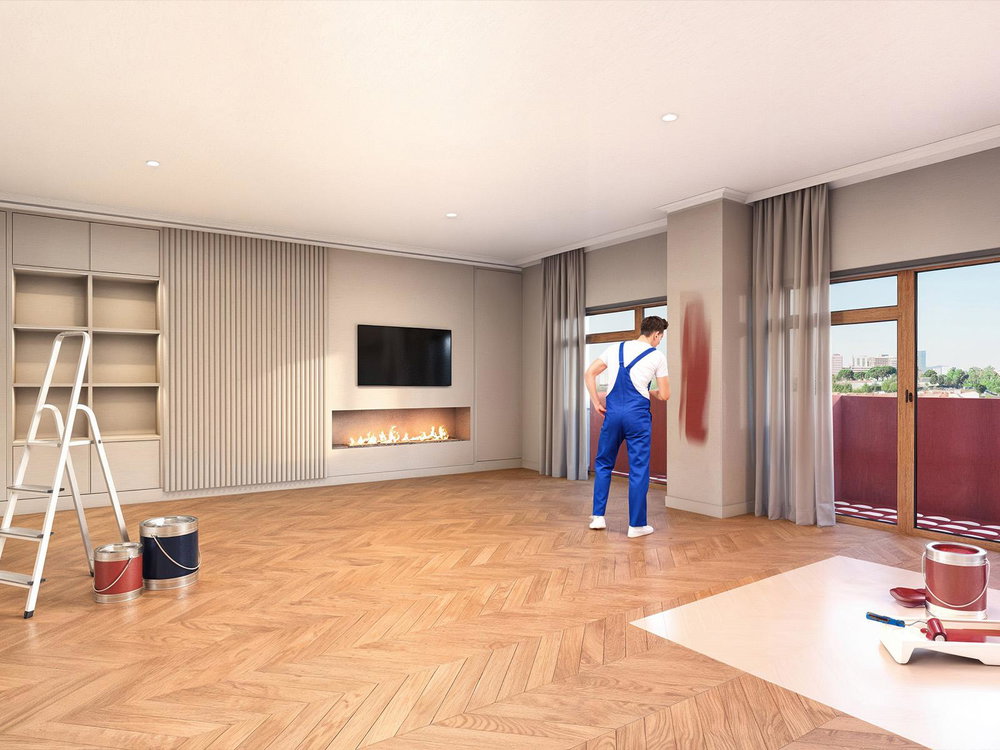 2 bedroom flat with indoor pool and garage in Bairro Azul in Lisbon