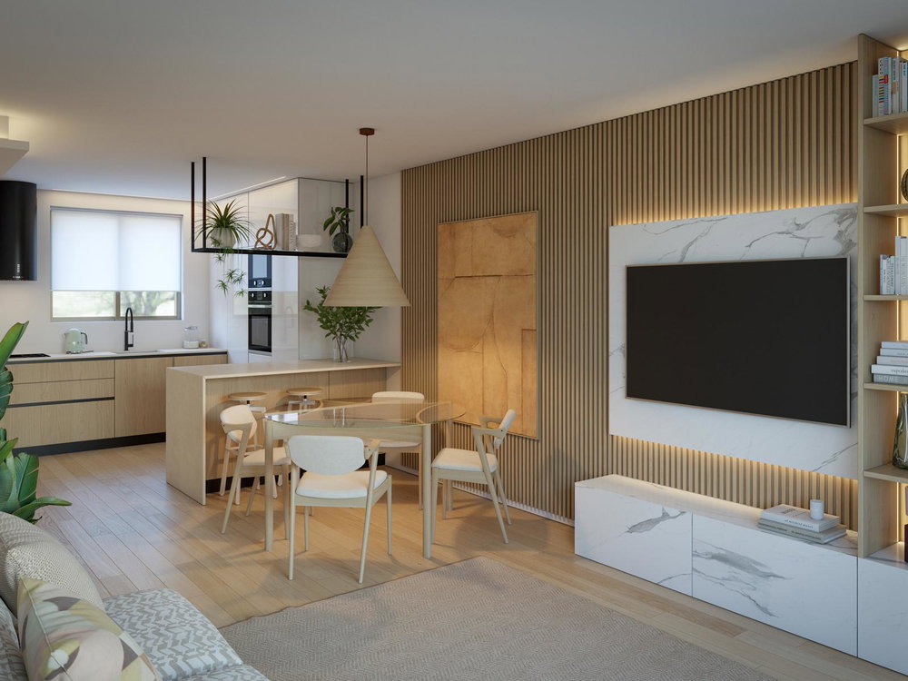 2 bedroom flat with balcony, in Praia da Rocha