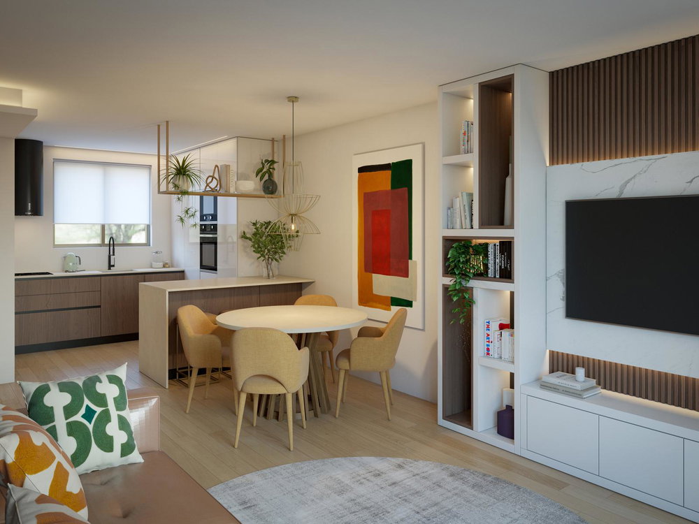 2 bedroom flat with balcony, in Praia da Rocha