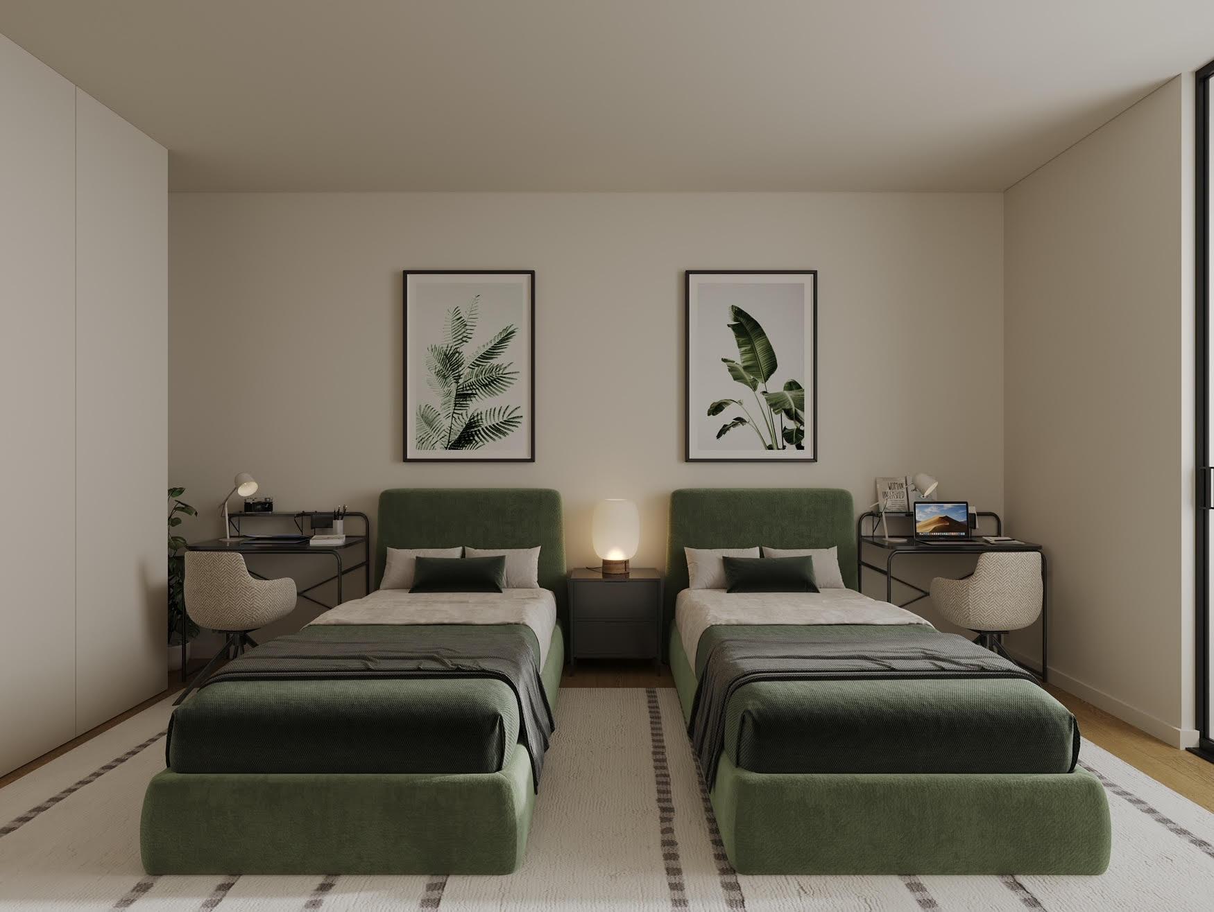 2 bedroom flat with outdoor area next to Hospital S.João