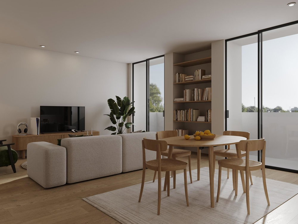 2 bedroom flat with outdoor area, next to Hospital S.João