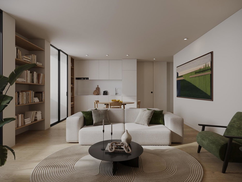2 bedroom flat with outdoor area, next to Hospital S.João