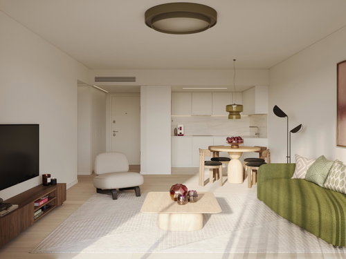 2 bedroom flat with balcony in Santo António dos Cavaleiros 1264437127