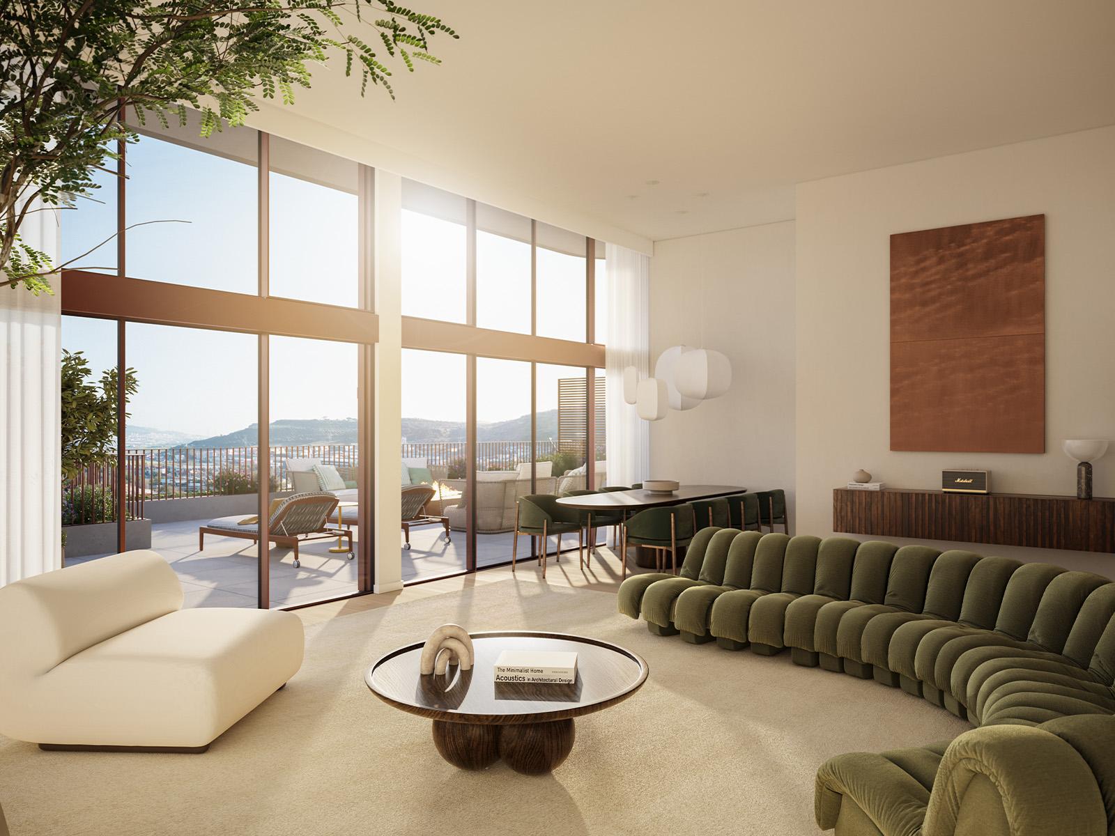 4 bedroom flat with balcony and terrace in Santo António dos Cavaleiros
