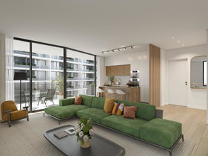 3 bedroom flat with balcony in new development in Montijo 4252803976