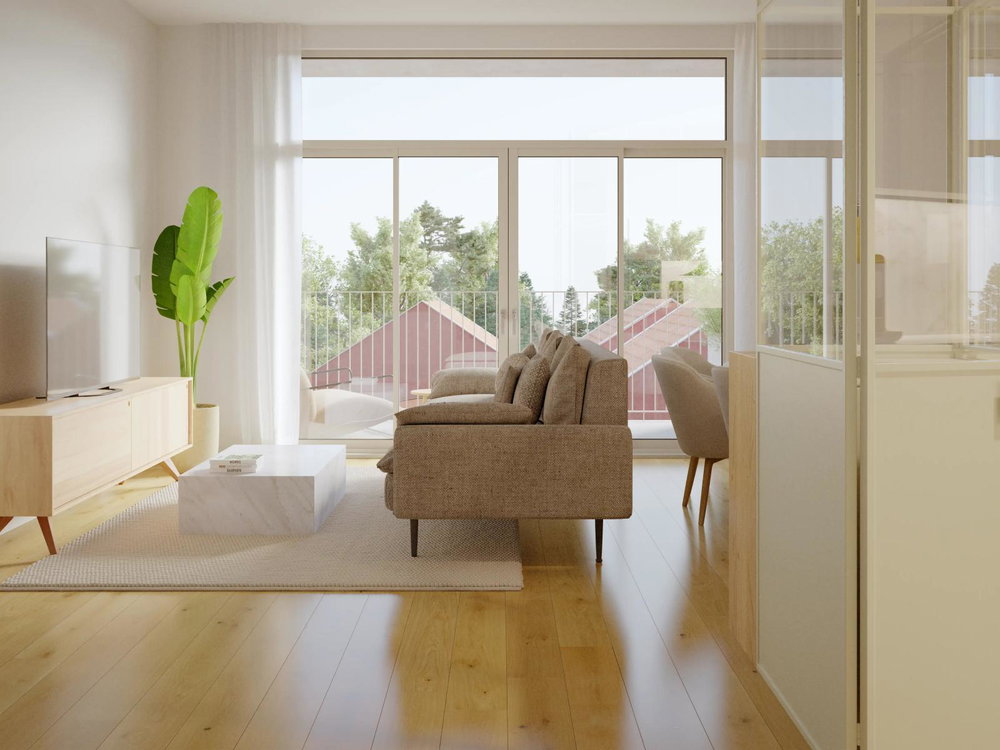 1 bedroom flat, with balcony, in Porto