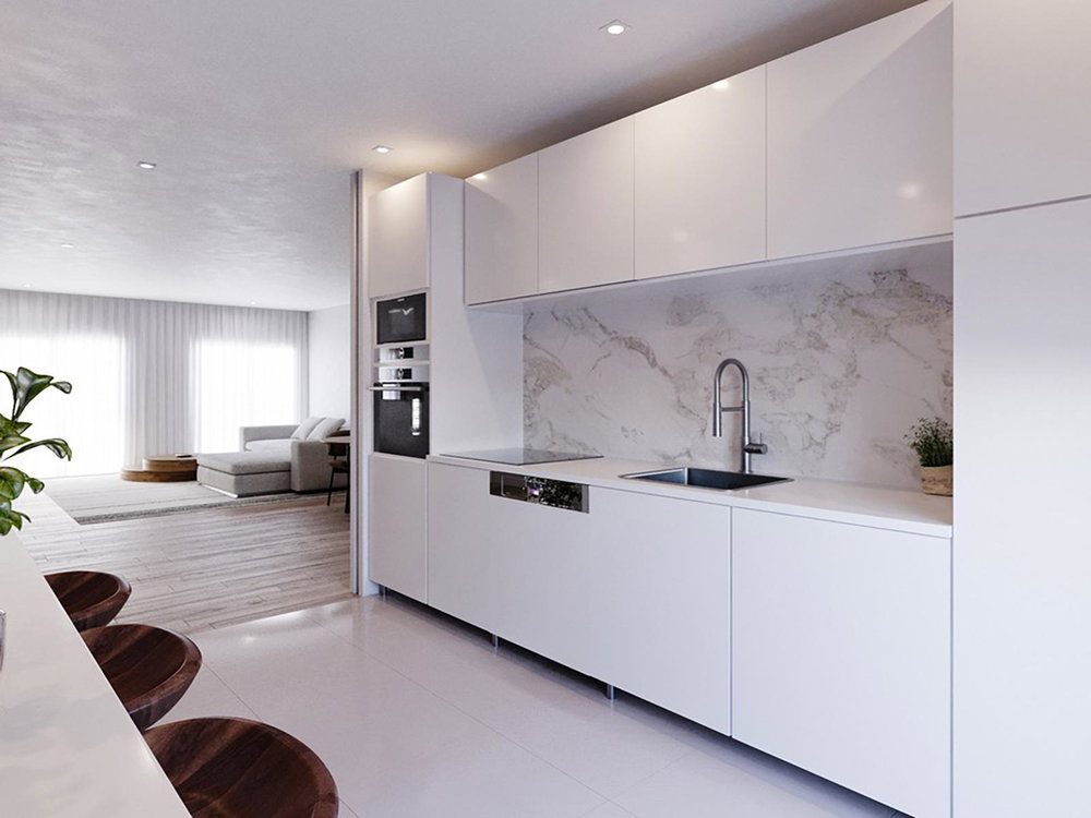 3 bedroom penthouse inserted in a new development in Tavira