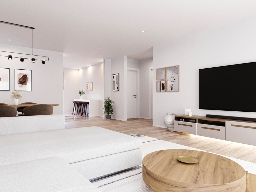 3 bedroom penthouse inserted in a new development in Tavira