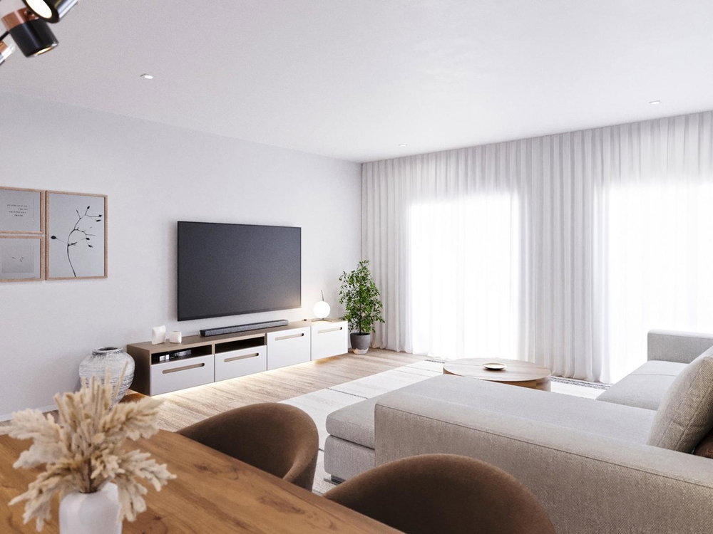 3 bedroom penthouse inserted in a new development in Tavira