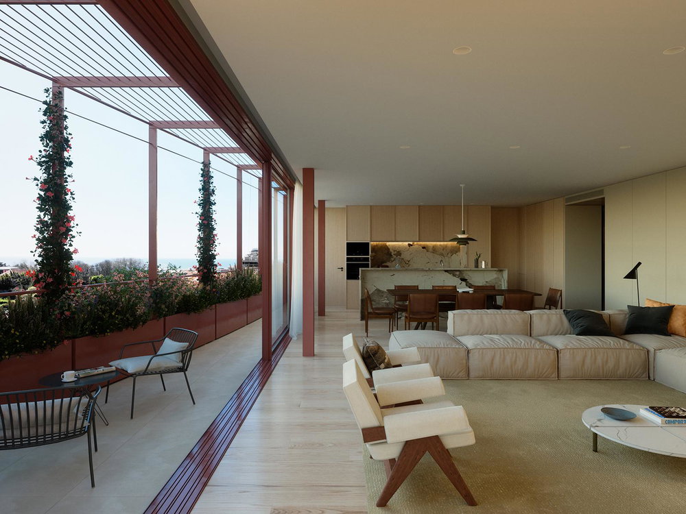 4+1 Bedroom Apartment in Foz – Top Floor with Private Penthouse