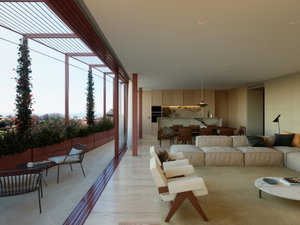 4+1 Bedroom Apartment in Foz – Top Floor with Private Penthouse