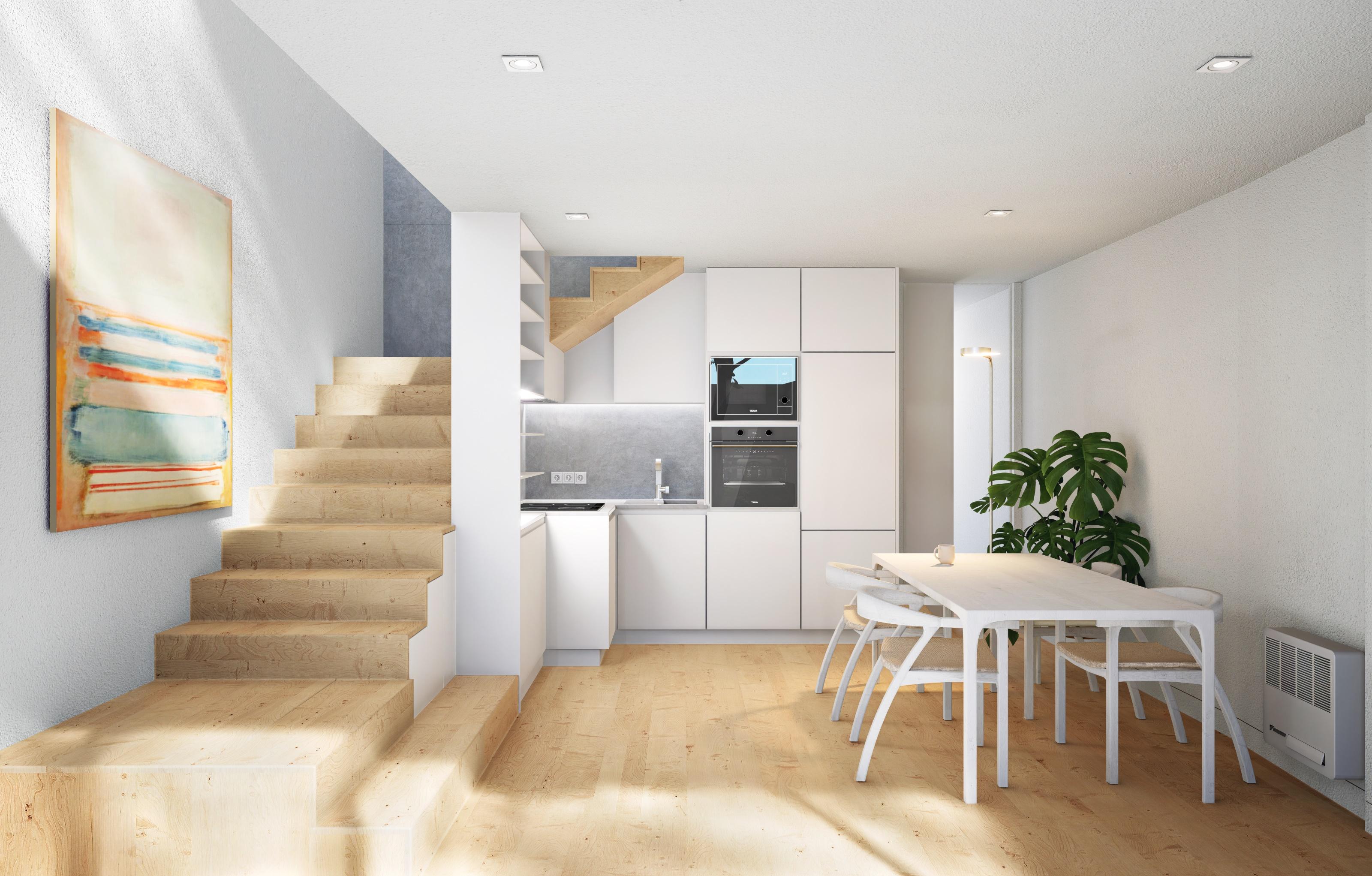 Duplex flat with private garden in Amoreiras