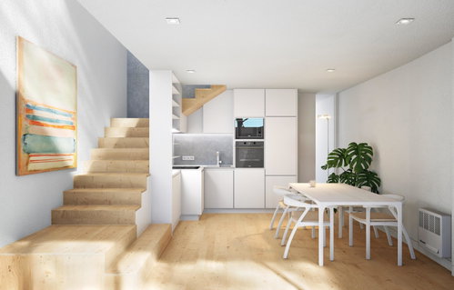 Duplex flat with private garden in Amoreiras 4115683246