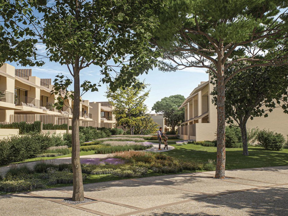 2 bedroom flat with garden in new development, Porto Covo