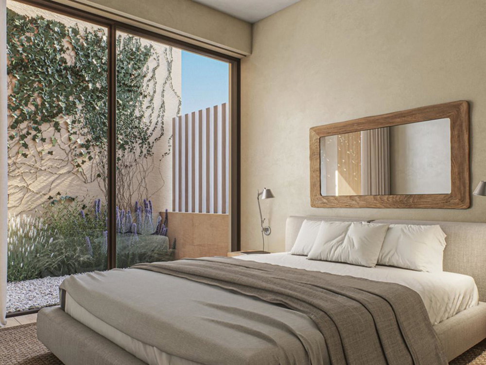 2 bedroom flat with garden in new development, Porto Covo