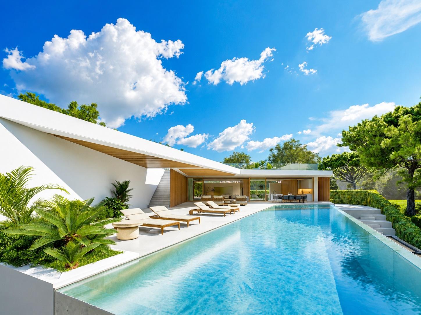 5 bedroom villa under construction in Vale do Lobo Algarve