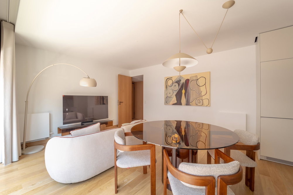 New 1 bedroom flat, furnished with balcony and garage 756346183