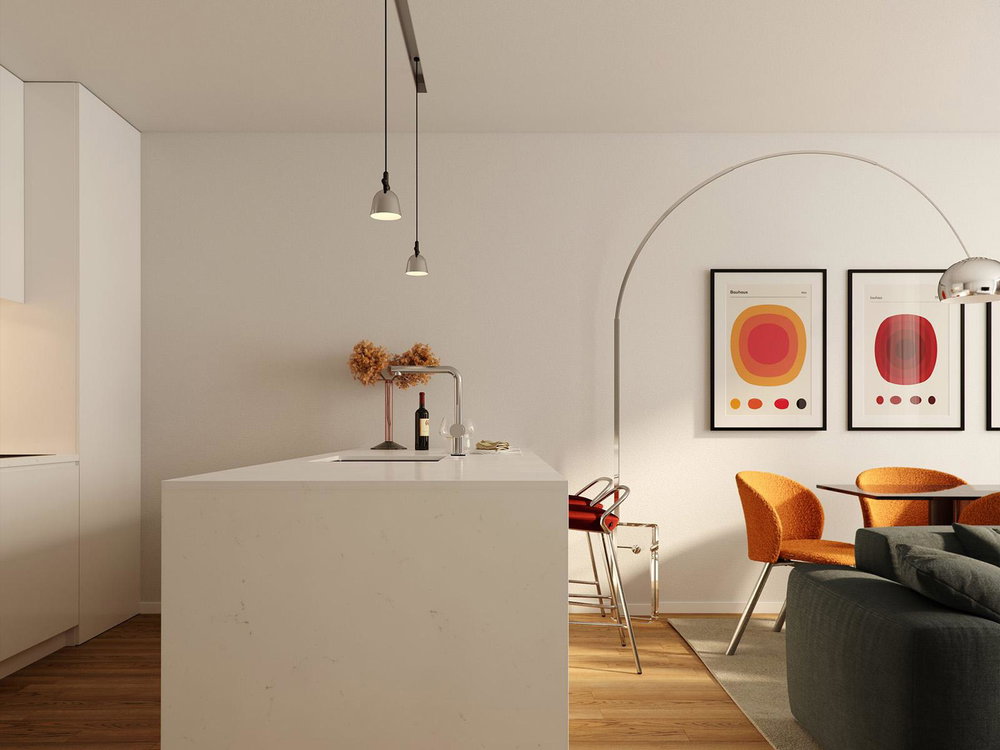 2 bedroom flat with balcony, in Matosinhos