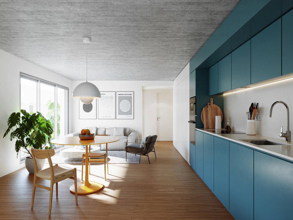 2 bedroom flat with parking located in Arroios, Lisbon 707856827