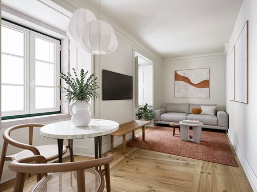 1 bedroom duplex flat with balcony, in a new development in Lisbon 3697252390