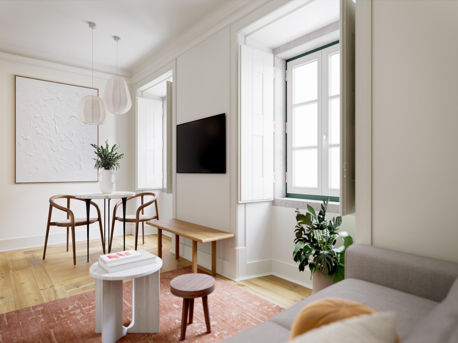 1 bedroom flat in a new development in Lisbon