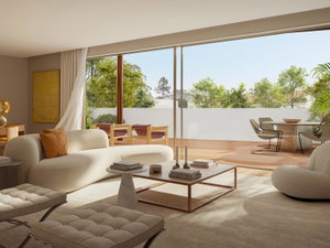 4 bedroom duplex flat with private pool, in a new development, in Boavista