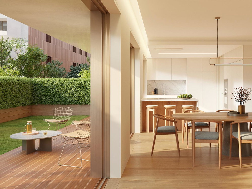 4 bedroom duplex flat with private pool, in a new development, in Boavista