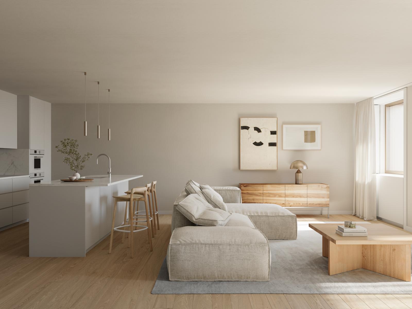 2 bedroom flat in new development in Alvalade
