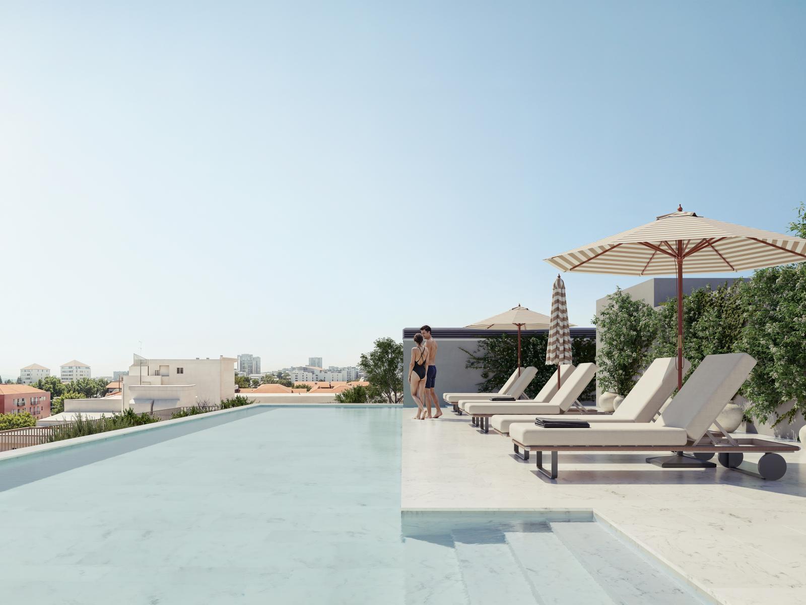 2 bedroom flat in new development in Alvalade