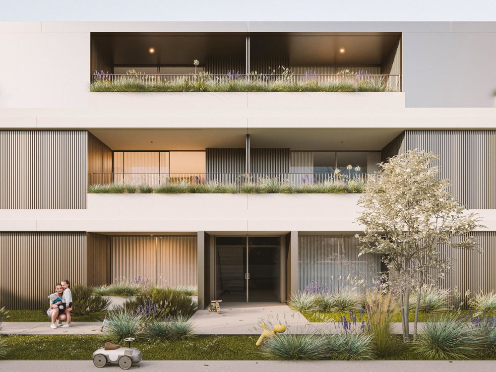 2 bedroom flat with balcony inserted in a new development, in Gondomar