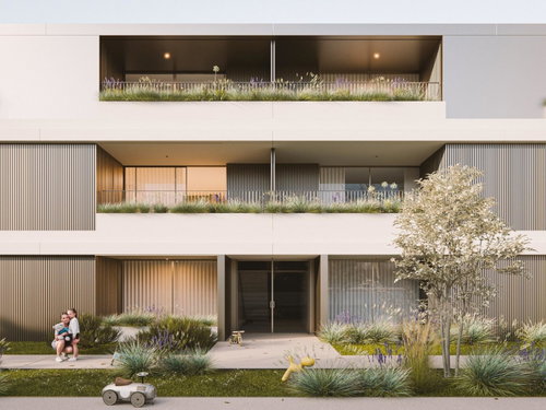 2 bedroom flat with balcony inserted in a new development, in Gondomar