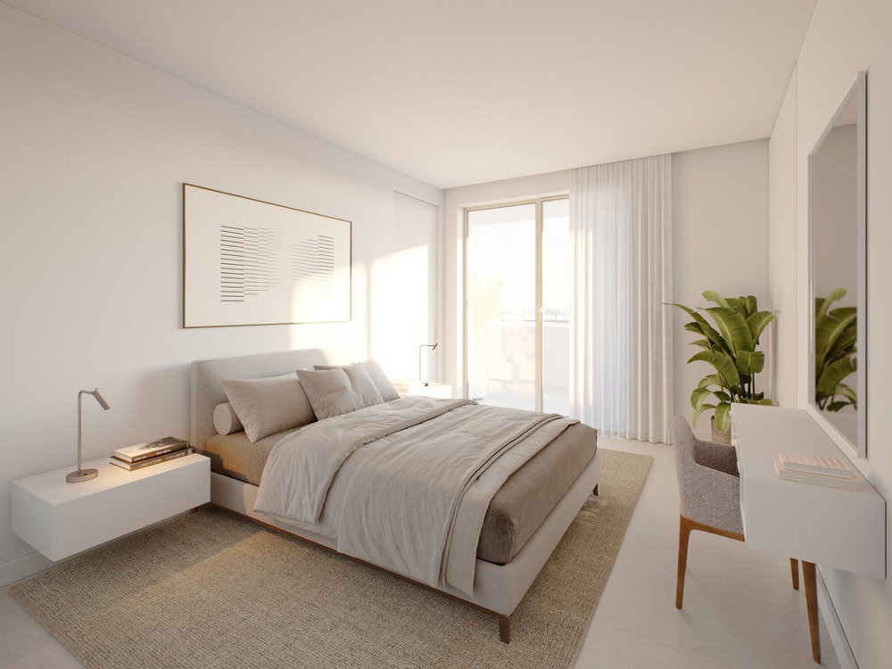 2 bedroom flat with balcony, in new development, in Lagos