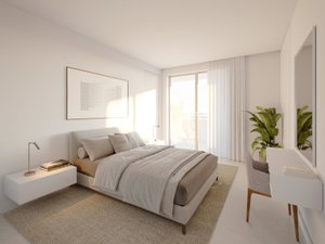 2 bedroom flat with balcony, in new development, in Lagos