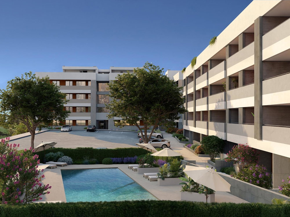 2 bedroom flat with balcony, in new development, in Lagos